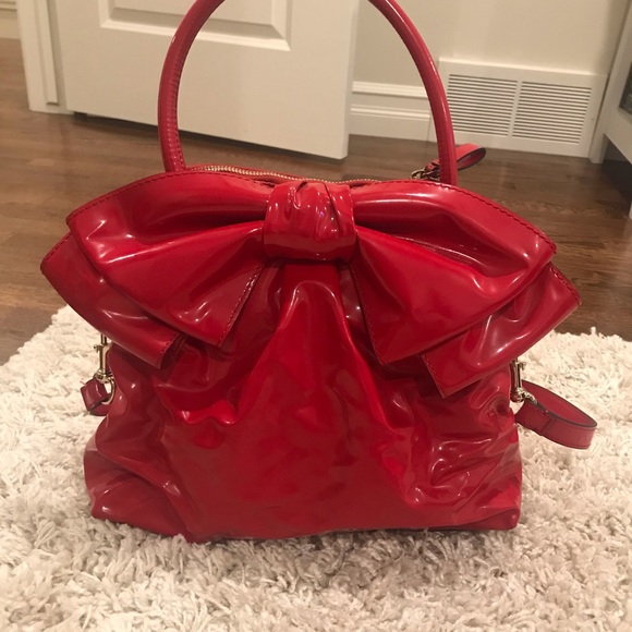 Valentino Garavani Handbags - VINTAGE RED VALENTINO PURSE!